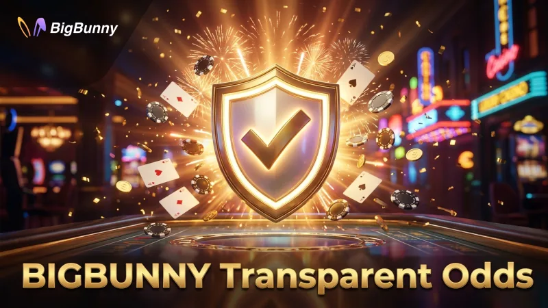 BIGBUNNY ensures transparent operations and competitive odds, giving players clarity.