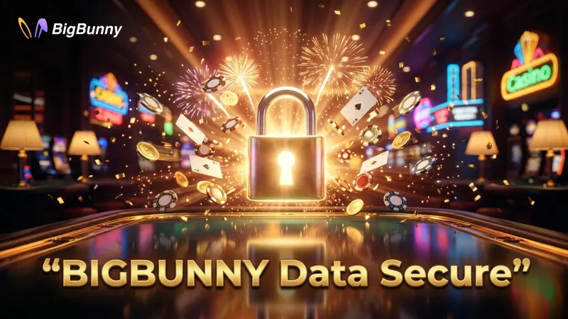 Your BIGBUNNY gaming is secure with robust data protection and encryption protocols.