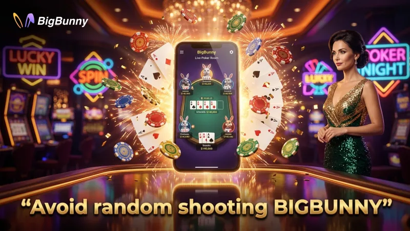 Random shooting lowers efficiency in BIGBUNNY multiplayer rooms.