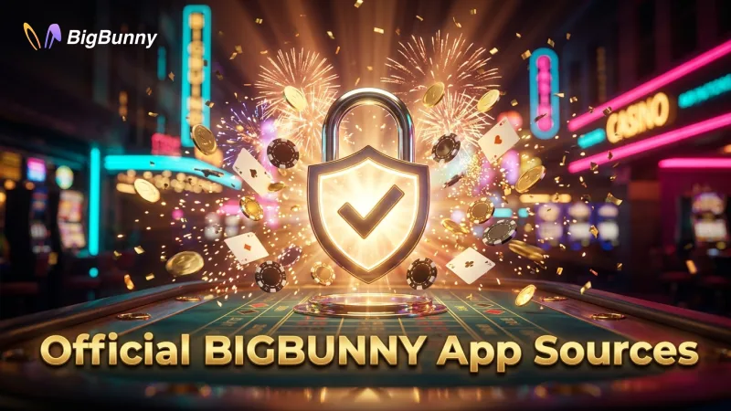 Always download the BIGBUNNY app only from verified official channels for your protection.