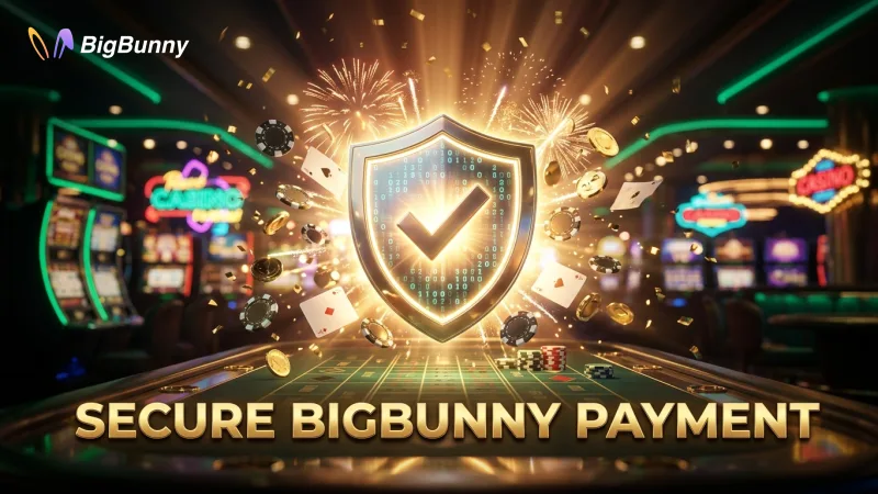 BIGBUNNY prioritizes player protection with advanced secure payment gateways.