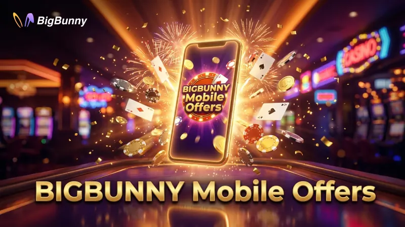 Easily access active BIGBUNNY promotions directly from your mobile dashboard.