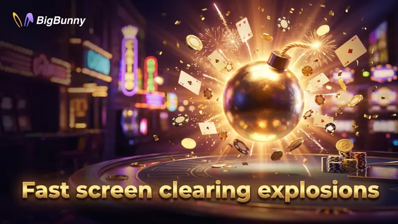 Explosive weapons clear dense fish clusters quickly.