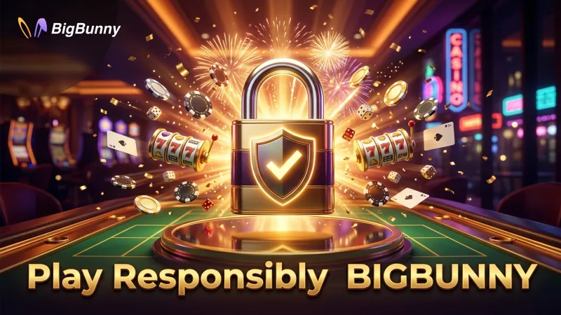 Responsible play safeguards your entertainment while enjoying BIGBUNNY's slots.