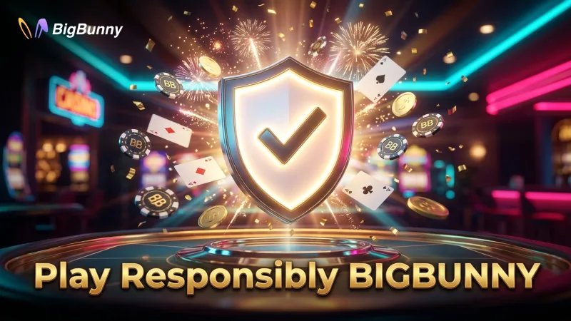 BIGBUNNY prioritizes player well-being with robust responsible gaming tools.