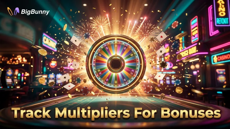 Clear multiplier tracking helps prevent missed bonus chances