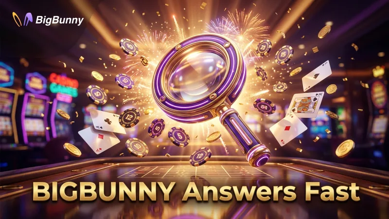 Quickly access answers to your BIGBUNNY account and transaction questions.