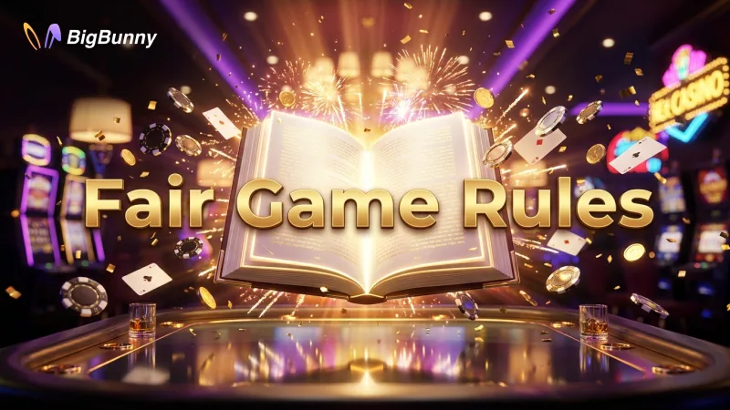 Explore game rules and fair play guidelines for a secure BIGBUNNY experience.