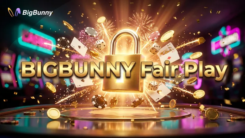 BIGBUNNY ensures fair play; each Fortune Gems spin is random.
