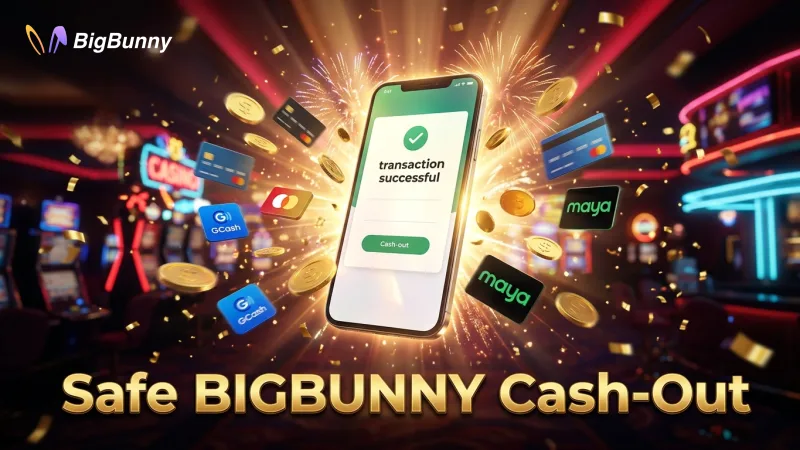 Secure BIGBUNNY cash-outs via GCash or Maya ensure your winnings are quickly in your e-wallet.