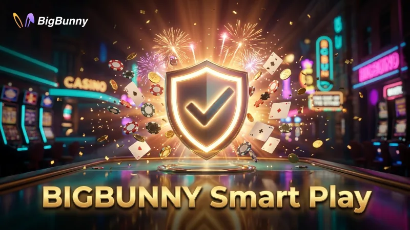 Utilize BIGBUNNY's platform features to manage your live bets and play responsibly.