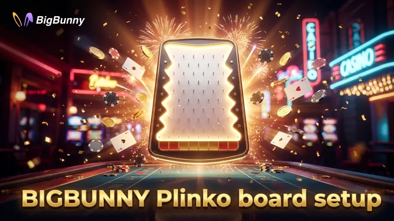 Plinko board showcasing varied row configurations and ball paths