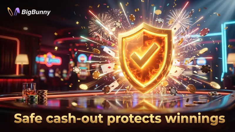 Setting safe cash-out points helps BIGBUNNY players manage risk smartly